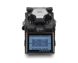 X-97 Mini Fibre FTTX Fusion Splicer Portable 0.01dB Machine de Soudure de Fibre Optique à Alignement Actif des Couches