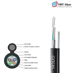 Extérieur GYTC8S Fiber câble for monomode Networks armé Protection
