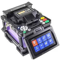 Écran Tactile Affichage Appareil Portable FTTX Fusion de Fibres Optiques X500 Machine de Raccordement Optique