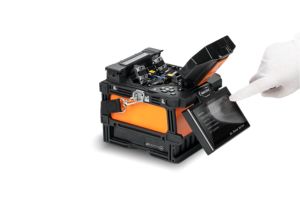 Soudeuse de fibre optique FTTH, outil de fusion de fibre, machine de splicing multifonction Shinho, machine de soudage de splicing 7 seconde
