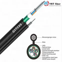 GYTC8S extérieur Fiber câble armé Design for Telecom Networks