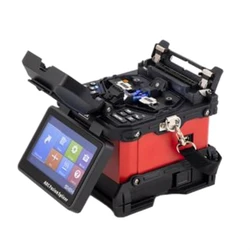 Machine de soudage à fusion de fibres optiques portable FTTH avec écran tactile FTTX RJ45 Sm/mm/Ds/Nzds