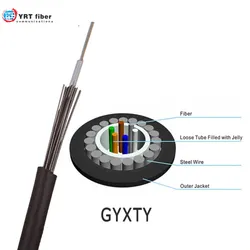 Durable GYXTY armé câble fibre optique for souterrain Optimized GYXTY câble fibre optique for Efficient and Secure Data Networks